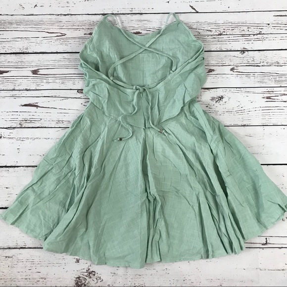 Sage Ruffle Mini Sun Dress [O] - Picture 7 of 7